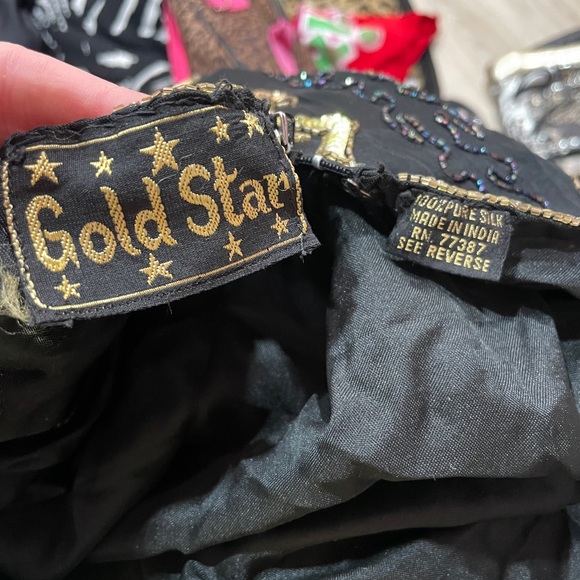 Vintage Sequin Dress Rhinestones beaded evening dress - Picture 8 of 8